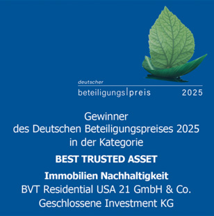 BVT Residential USA 21: Ratings und Auszeichnungen