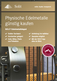 SOLIT Edelmetalldepot: Gold und Silber
