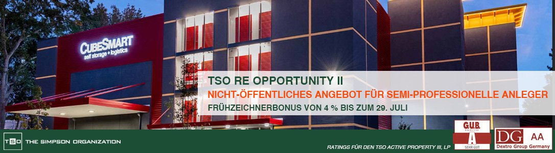 TSO RE Opportunity II - Das Private Placement